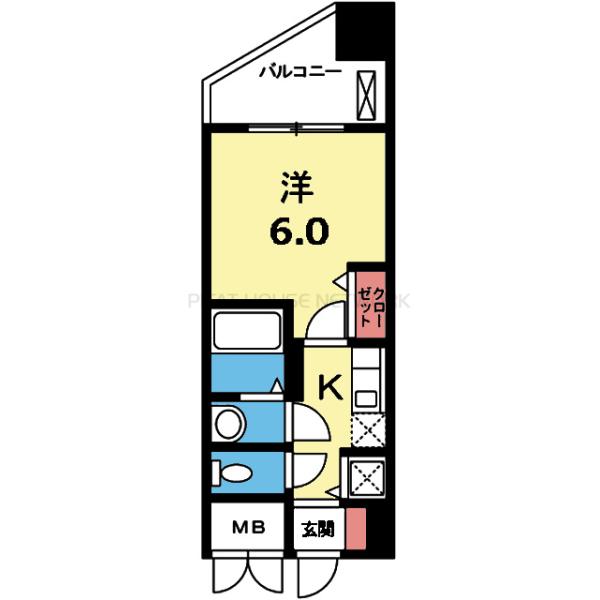 洋室6.0帖