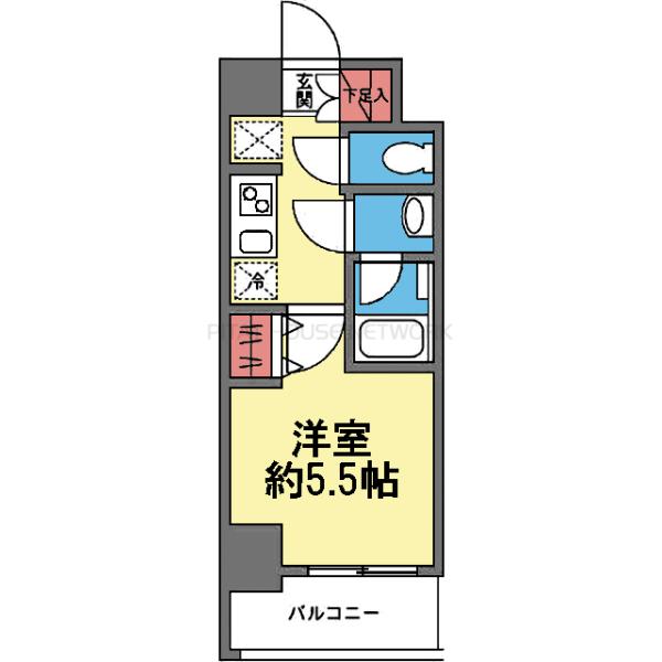 バルコニー南東向きです