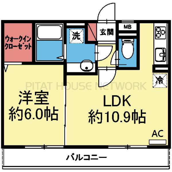 1LDK+WIC