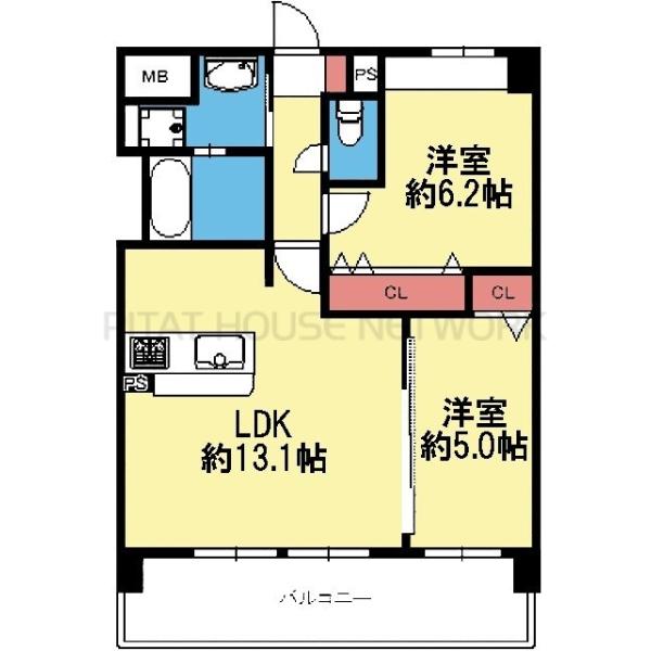 広いリビングが魅力的