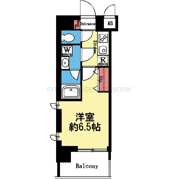 南東向きです