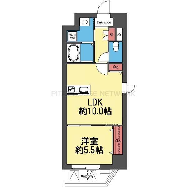 2面採光の角部屋です★