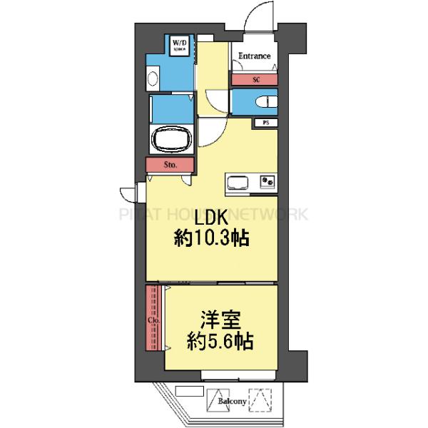 10階の角部屋です★