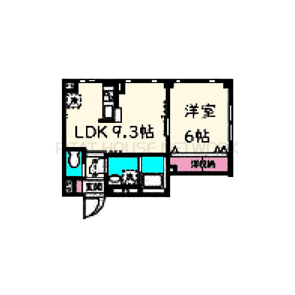 1LDK貸マンションです！