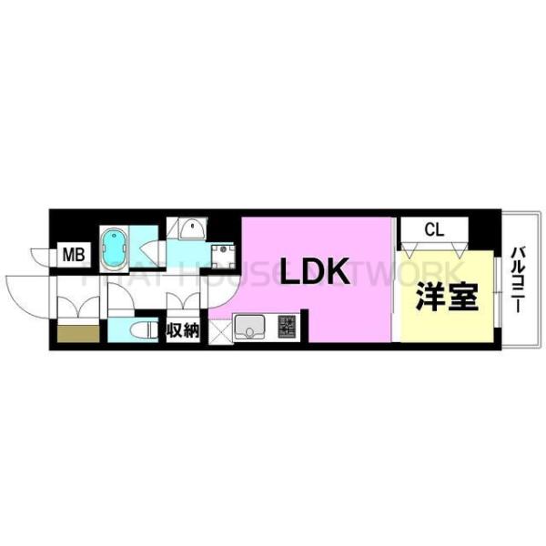 1LDK貸マンションです！