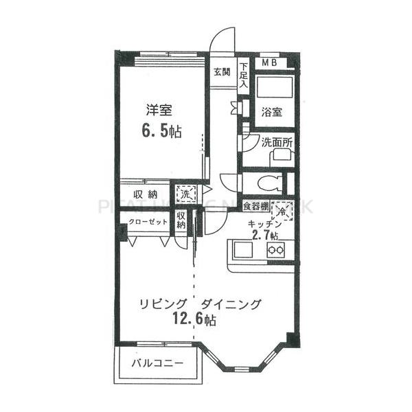 1LDK貸マンションです！