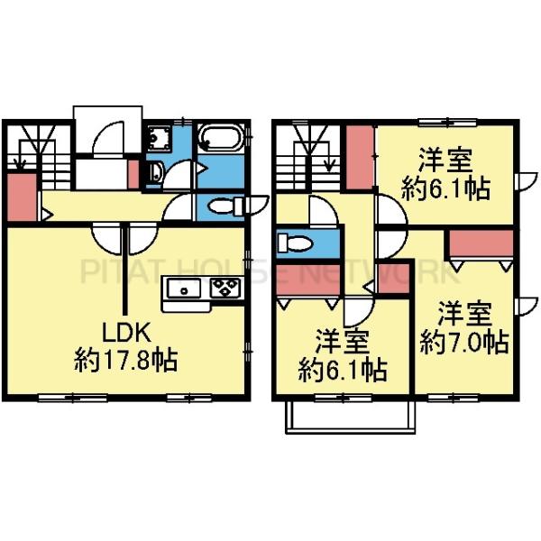 全室洋室の3LDK