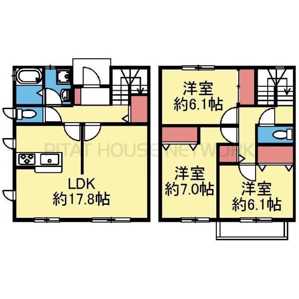 全室洋室の3LDK