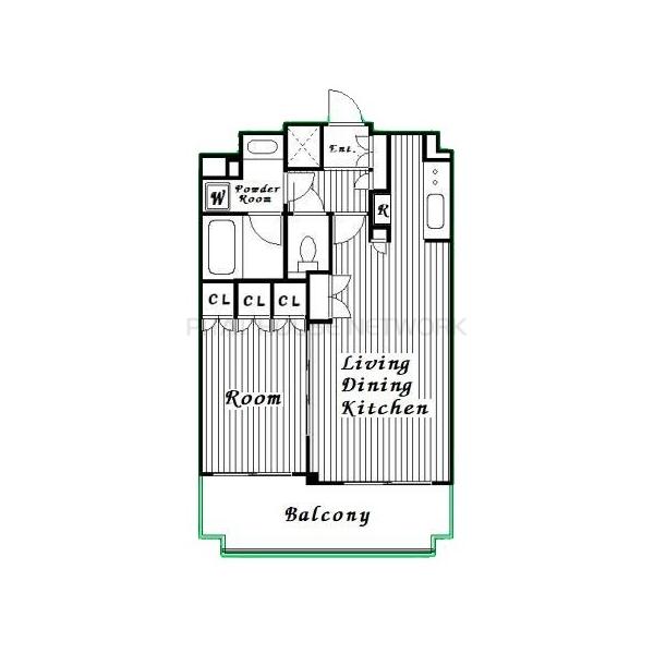 1LDK貸マンションです！
