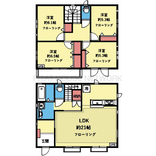 全室洋室の4LDK