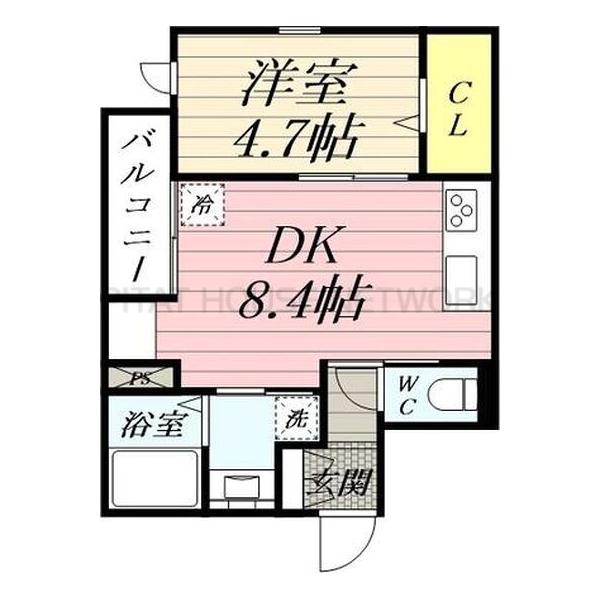 1LDK貸マンションです！