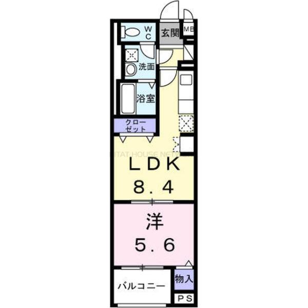 単身者向けです