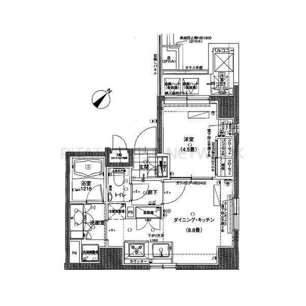 1DK貸マンションです！