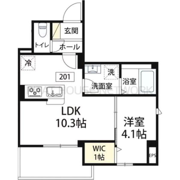 1LDK貸マンションです！
