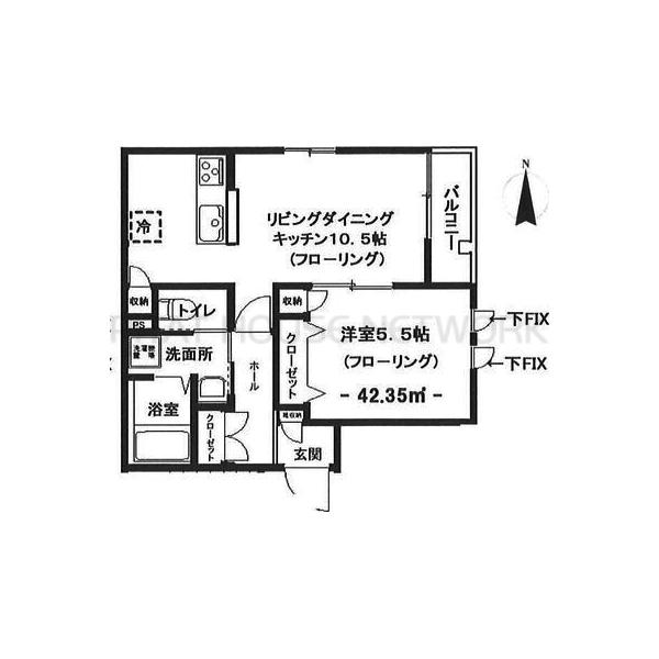 1LDK貸マンションです！