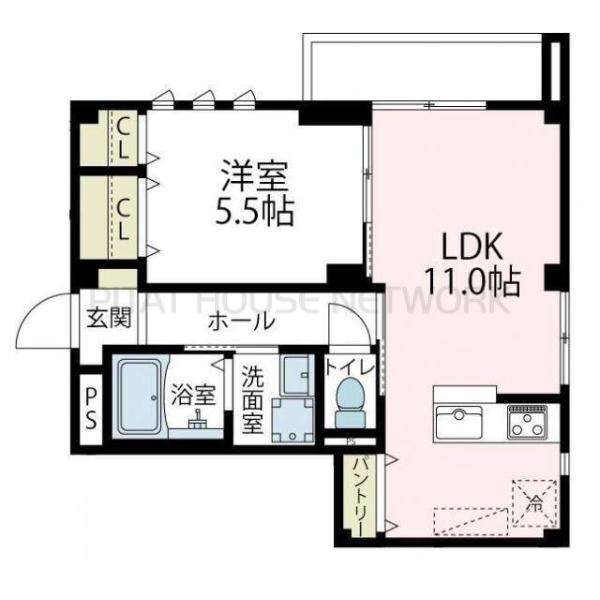 1LDK貸マンションです！