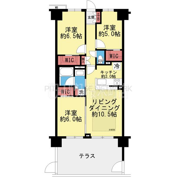 全居室WIC完備