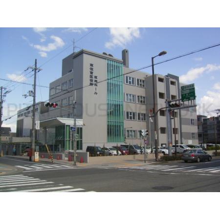 大阪府東住吉警察署:1871m