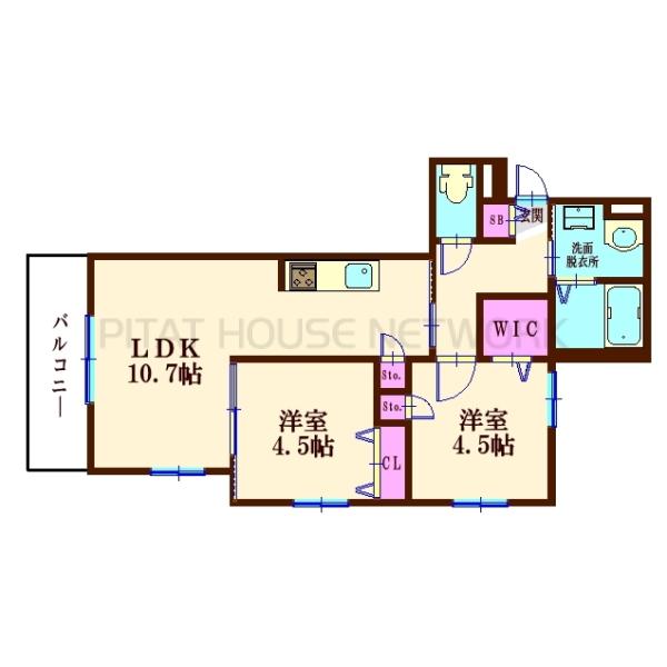 間取図(平面図)