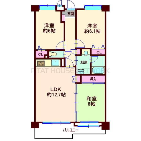 間取図(平面図)