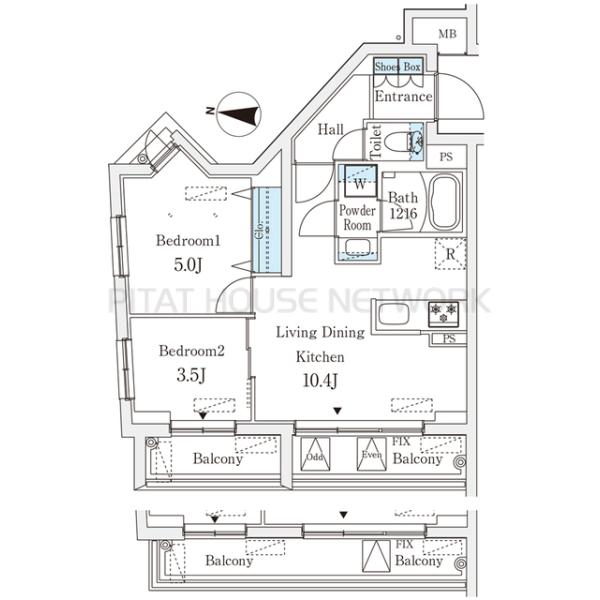 間取図(平面図)