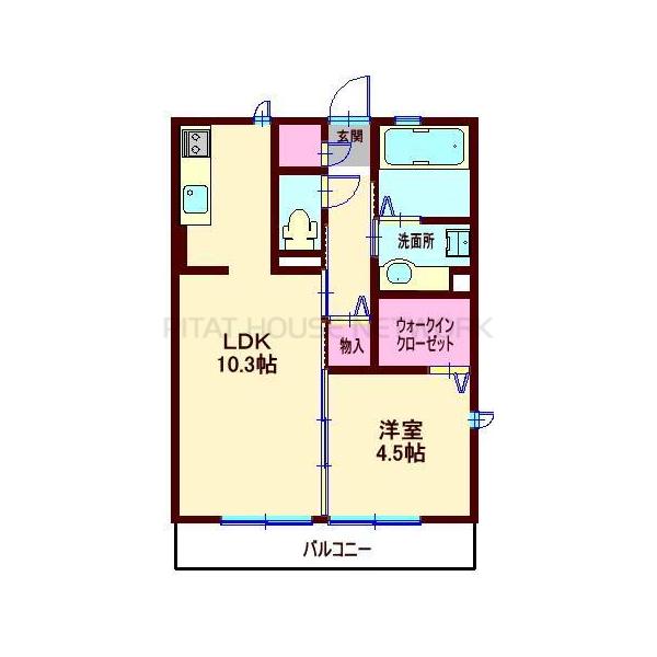 間取図(平面図)