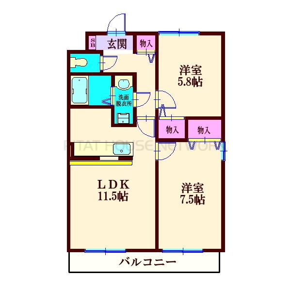 間取図(平面図)