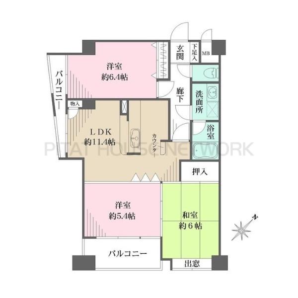 間取図(平面図)