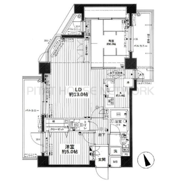 間取図(平面図)
