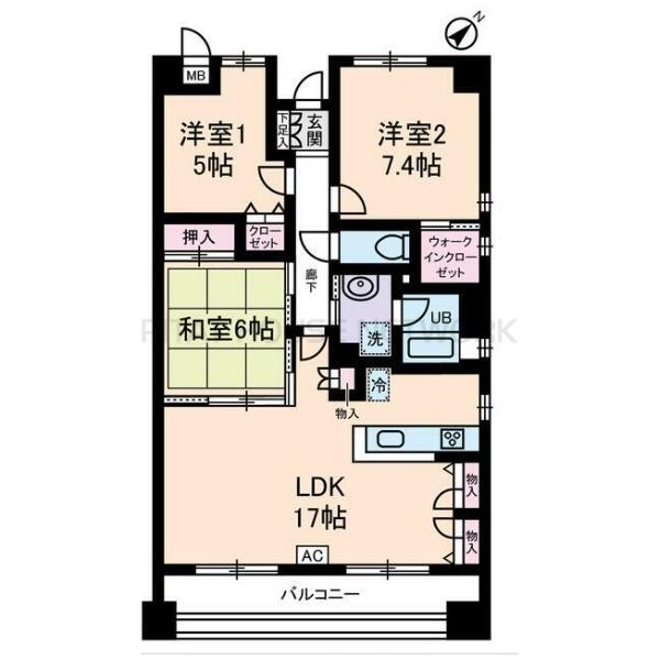間取図(平面図)
