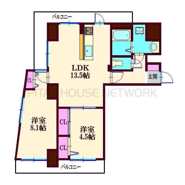間取図(平面図)