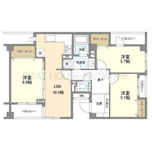 間取図(平面図)