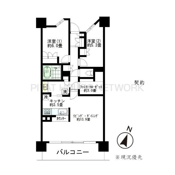 間取図(平面図)