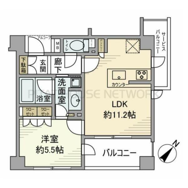 間取図(平面図)