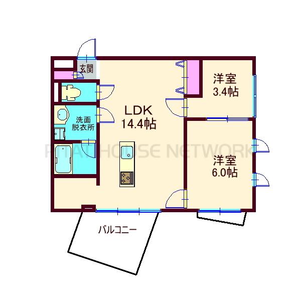 間取図(平面図)