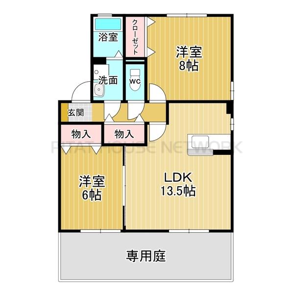 １階・角部屋