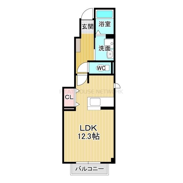 １階角部屋