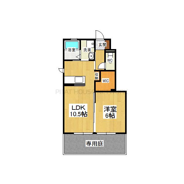 １階・角部屋