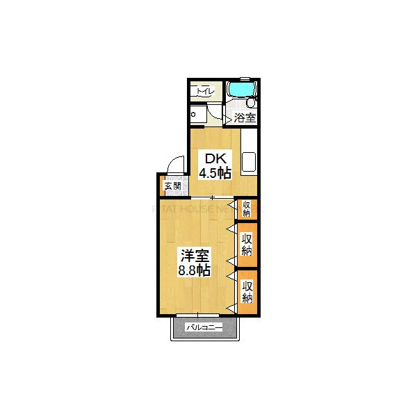1階・角部屋