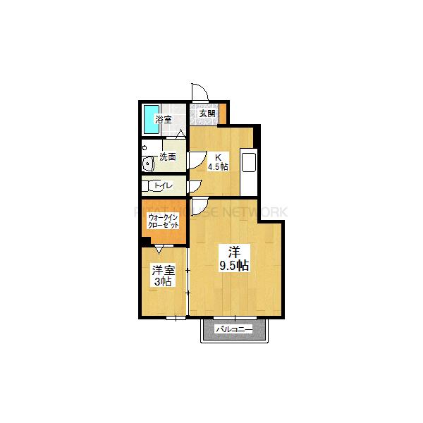 １階・角部屋