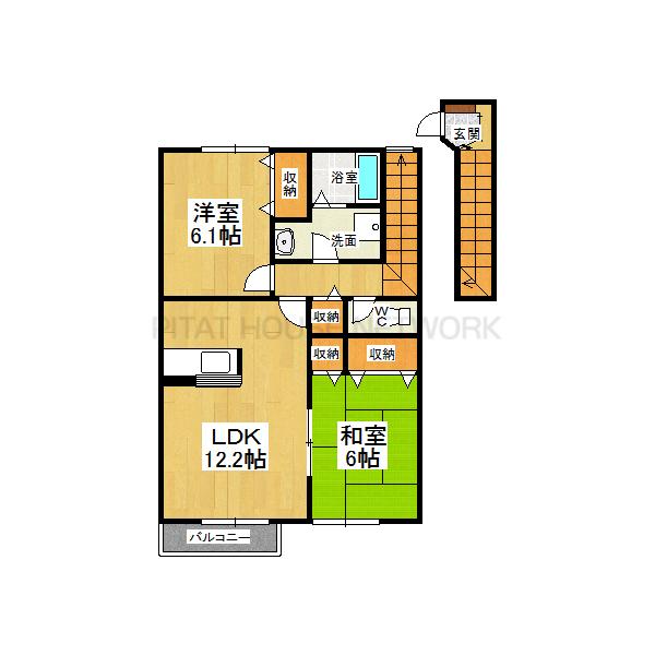 ２階・中部屋