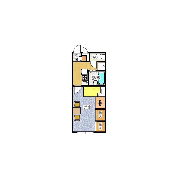 ２階・角部屋