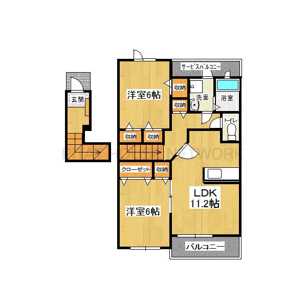 2階・中部屋