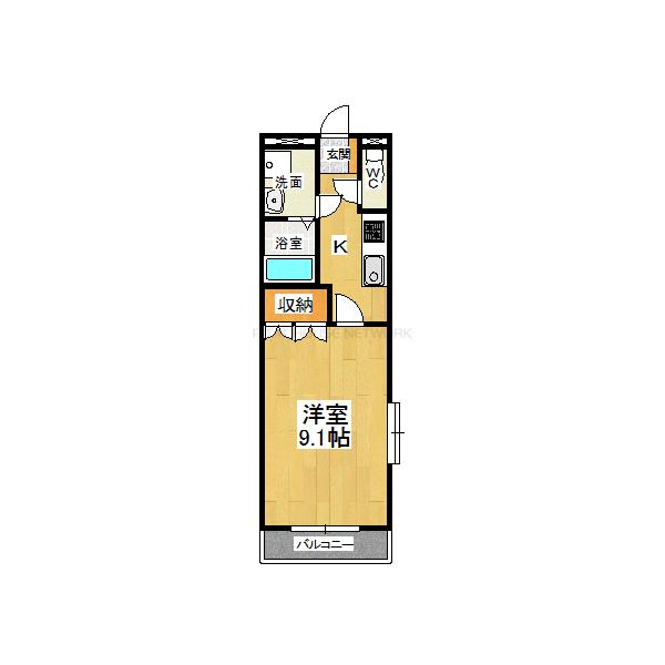 １階・角部屋