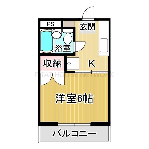 ２階・角部屋