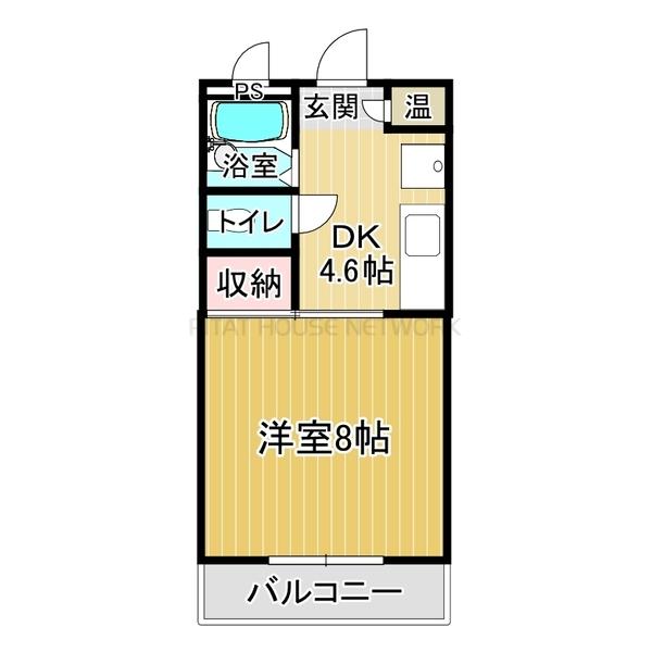 １階・角部屋