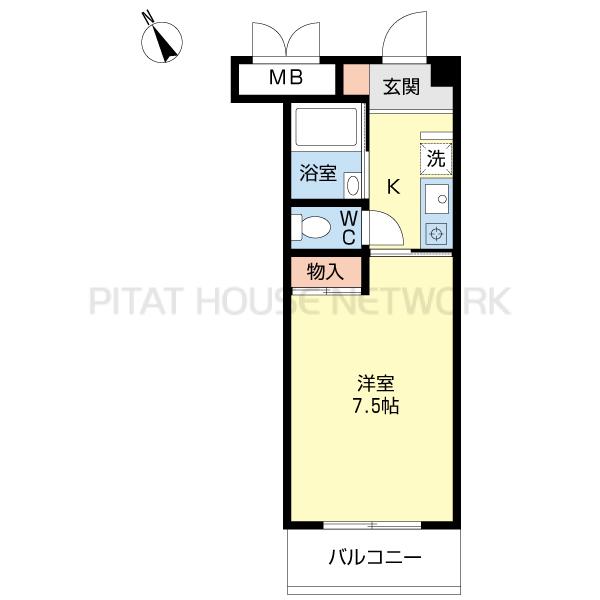 ゆったり７帖以上☆