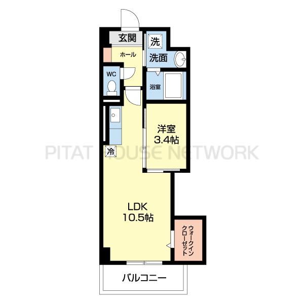 吹田市南吹田マンション 間取り図写真