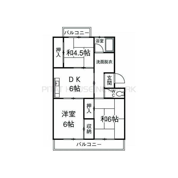 和6帖は洋室に改装