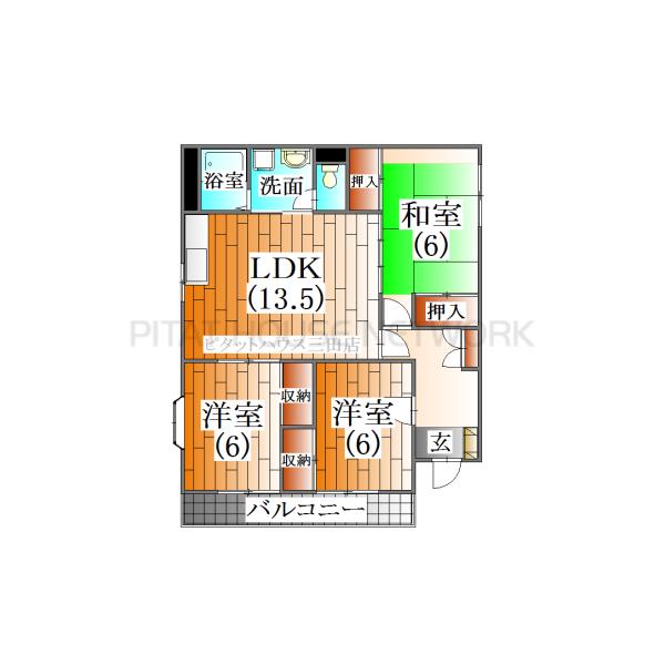 間取図(平面図)